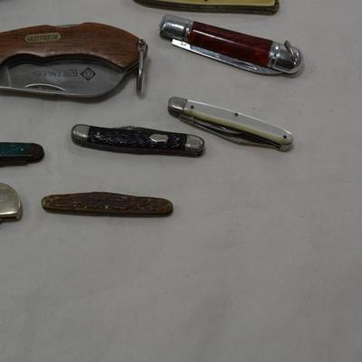 Lot of Vintage/Modern Pocket/Pen Knives