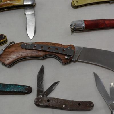 Lot of Vintage/Modern Pocket/Pen Knives