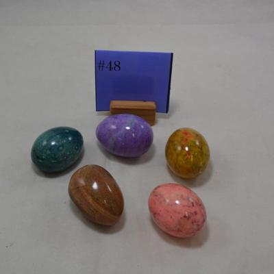 Lot of Alabaster Eggs