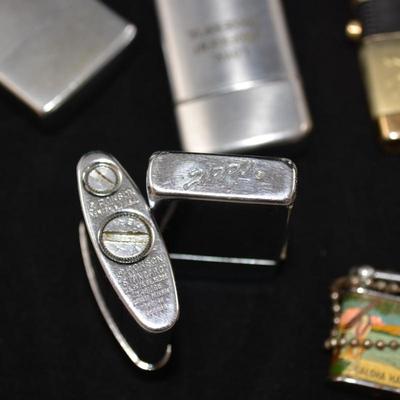 Lot of Vintage Lighters, Ronson Zippo More