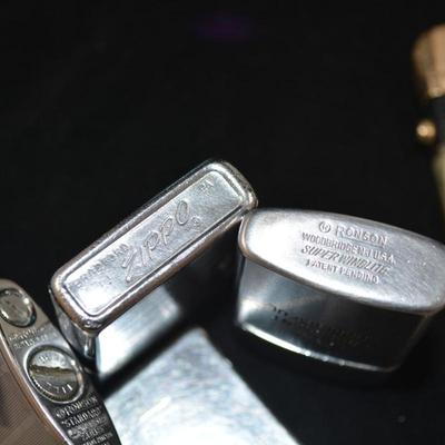 Lot of Vintage Lighters, Ronson Zippo More