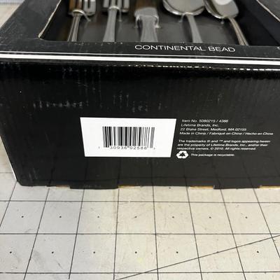 CONTINENTAL BEAD WALLACE Silverware NEW in the Box 