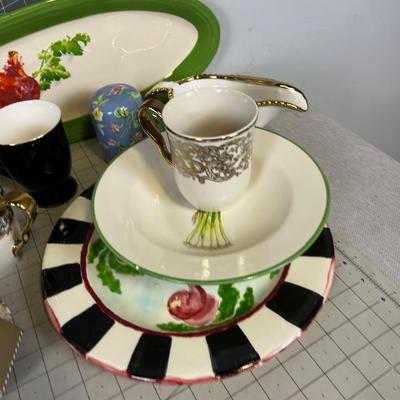 Large Pile of ceramic Items 