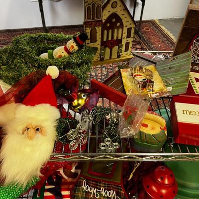Extra Large Lot of Christmas DÃ©cor items'