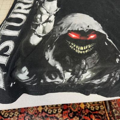 "DISTURBED" T-Shirt, Size Large 