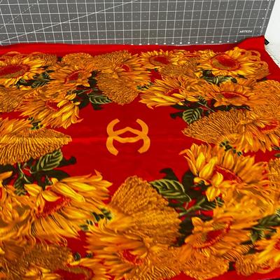 Sunflower Scarf Channel 