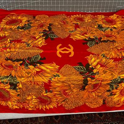 Sunflower Scarf Channel 
