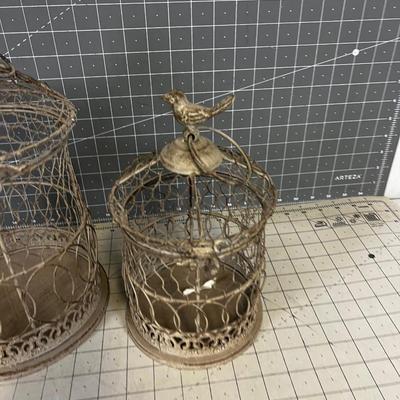Nested Wire Bird Cages