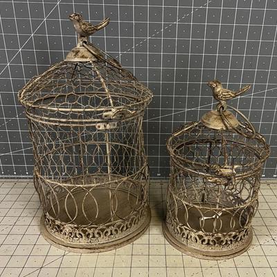 Nested Wire Bird Cages