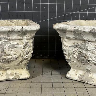 6" Concrete Planters 