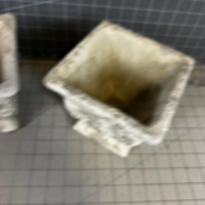 6" Concrete Planters 