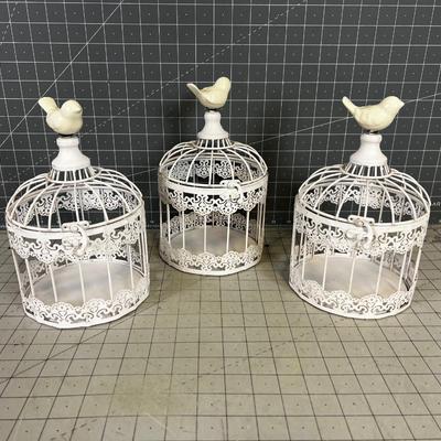3 Wire Bird Cages 