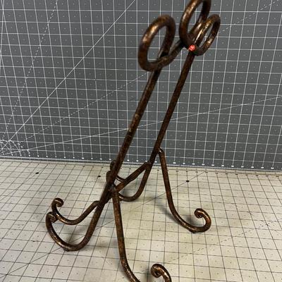 Wrought Iron Easel 