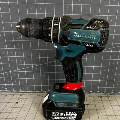Makita Lithium Li-ion 18 V Drill 