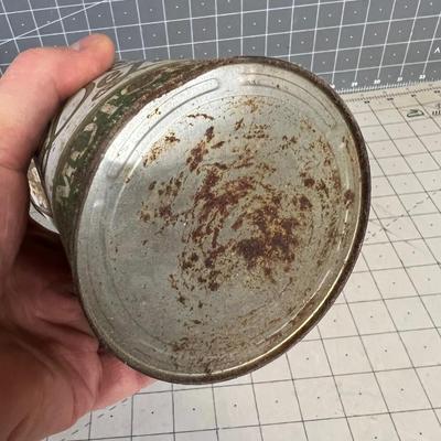 Metal Quaker State Oil Can (full)