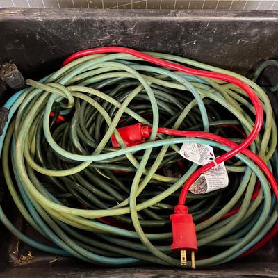 3 Extension Cords 