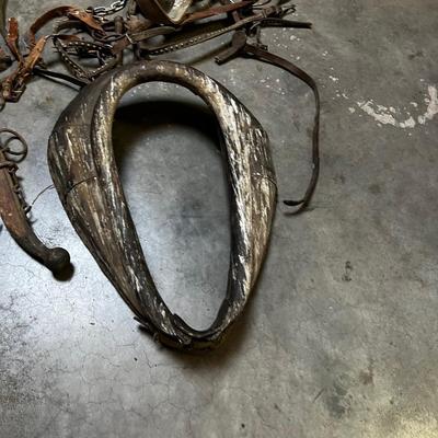 Horse Collar, Reins, Bit etc. 