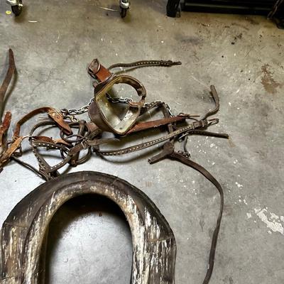 Horse Collar, Reins, Bit etc. 