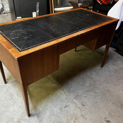 MCM Leather Top Desk