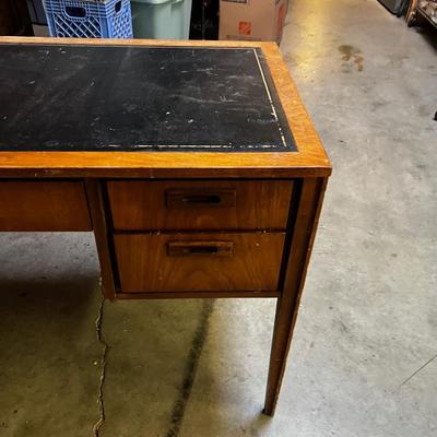 MCM Leather Top Desk