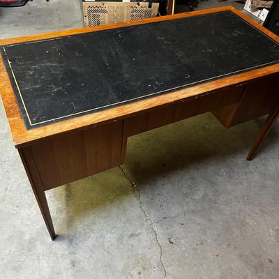 MCM Leather Top Desk