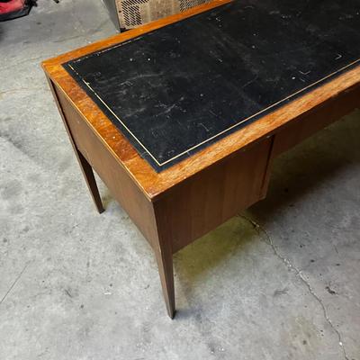 MCM Leather Top Desk