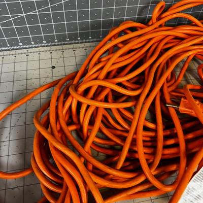 100' Extension Cord ORANGE! 