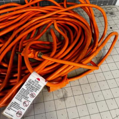 100' Extension Cord ORANGE! 