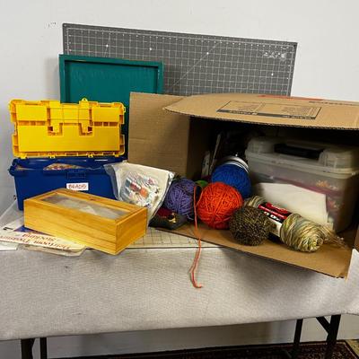 CRAFTERS DREAM: Yarn, Thread, Beads, & more Beads, 