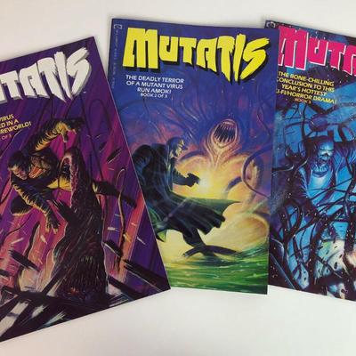  MUTATIS EPIC COMICS 1992 complete mini series