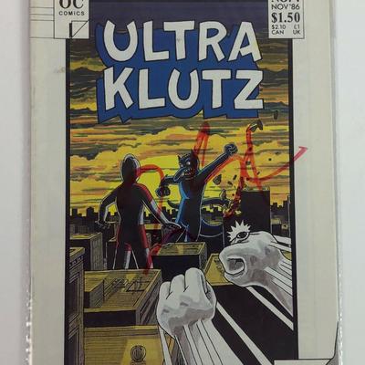  ONWARD COMICS ULTRA KLUTZ 1986 First 5 Issues lot