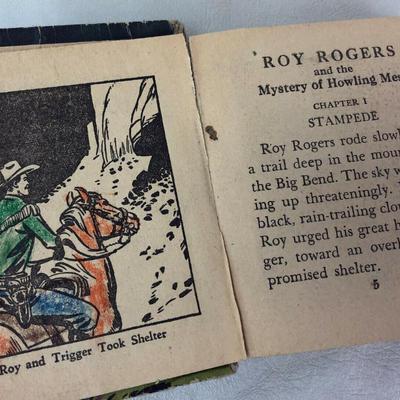  ROY ROGERS MYSTERY OF THE HOWLING CANYON BLB 1448