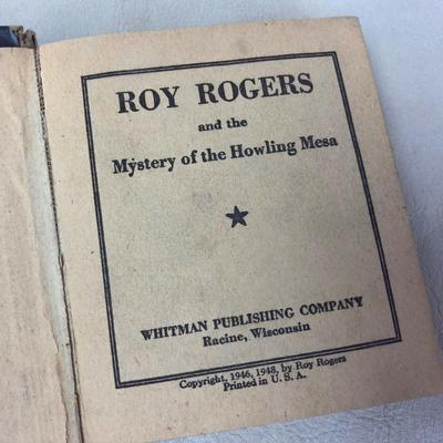  ROY ROGERS MYSTERY OF THE HOWLING CANYON BLB 1448