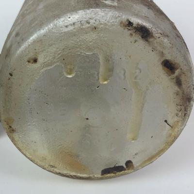 vintage MASTER OIL SPOUT & BALL GLASS JAR