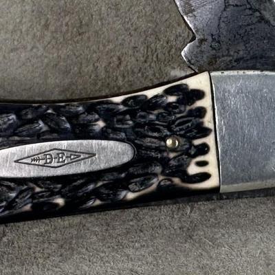  IMPERIAL 322 FOLDING HUNTER KNIFE DIAMOND EDGE