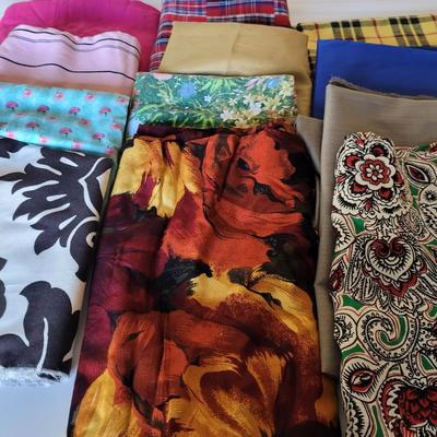 12 pcs Assorted Fabrics