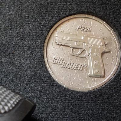 " Sig P 229 Legion Pistol" with case and Mags. est $700 to $1300. (new)