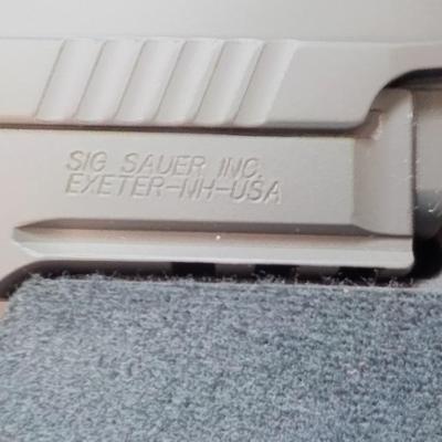 " Sig P 229 Legion Pistol" with case and Mags. est $700 to $1300. (new)