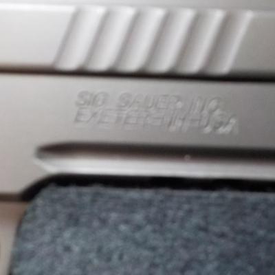 " Sig P 229 Legion Pistol" with case and Mags. est $700 to $1300. (new)