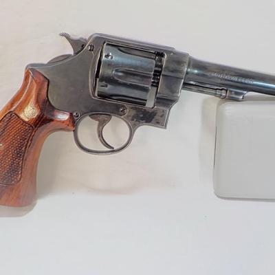 RARE- Smith & Wesson 1917 revolver, 45 cal. army issued. est.$800 to $1300.