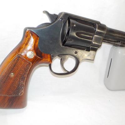 RARE- Smith & Wesson 1917 revolver, 45 cal. army issued. est.$800 to $1300.