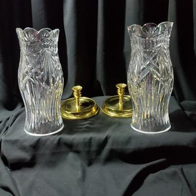 Waterford Crystal Hurricane Candles