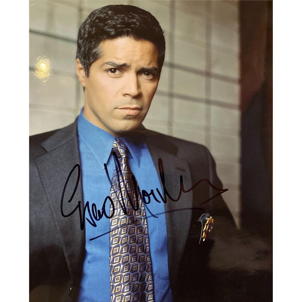 NYPD Blue Esai Morales signed photo EstateSales org
