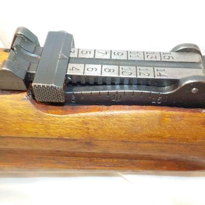 Swiss M1911 Carbine/Schnidt-Rubin 7.54x55 rifle, WW2- est. $800 to $1400.