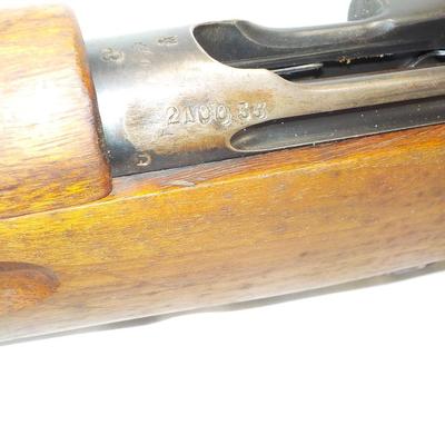 Swiss M1911 Carbine/Schnidt-Rubin 7.54x55 rifle, WW2- est. $800 to $1400.