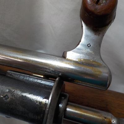 Swiss M1911 Carbine/Schnidt-Rubin 7.54x55 rifle, WW2- est. $800 to $1400.