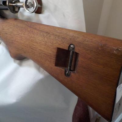 Swiss M1911 Carbine/Schnidt-Rubin 7.54x55 rifle, WW2- est. $800 to $1400.
