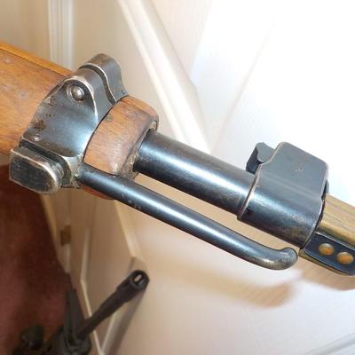 Swiss M1911 Carbine/Schnidt-Rubin 7.54x55 rifle, WW2- est. $800 to $1400.