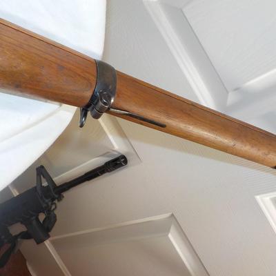 Swiss M1911 Carbine/Schnidt-Rubin 7.54x55 rifle, WW2- est. $800 to $1400.