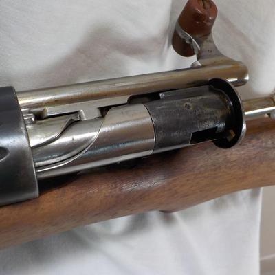 Swiss M1911 Carbine/Schnidt-Rubin 7.54x55 rifle, WW2- est. $800 to $1400.